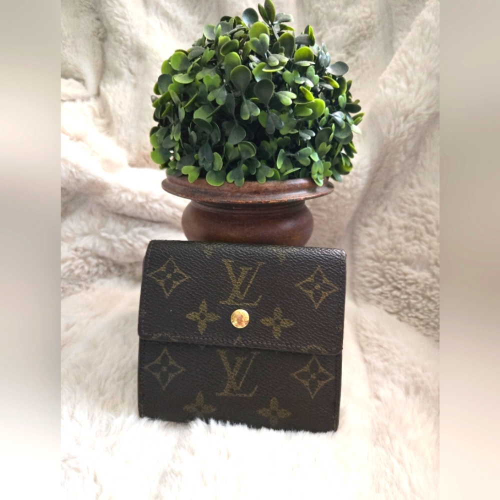 🤎 Vintage Louis Vuitton Elise double snap wallet 🤎